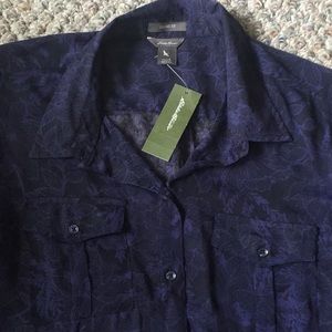 NWT Eddie Bauer blouse sz Lg